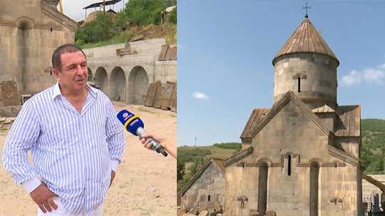 Գ.Ծառուկյանն այցելել է Մաքրավանք. 13-րդ դարի վանական համալիրը դռները կբացի նոր հմայքով