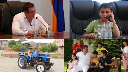 Գագիկ Ծառուկյանի շնորհիվ  իրականացել է &laquo;Ես կամ&raquo; նախագծի մասնակից երեխայի  երազանքը