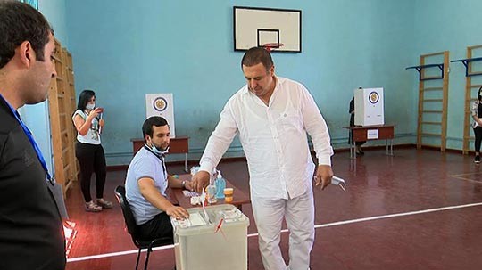 &laquo;Քվեարկել եմ անվտանգ, հզոր, զարգացող ու բարգավաճ Հայաստանի համար&raquo;. Գ.Ծառուկյան