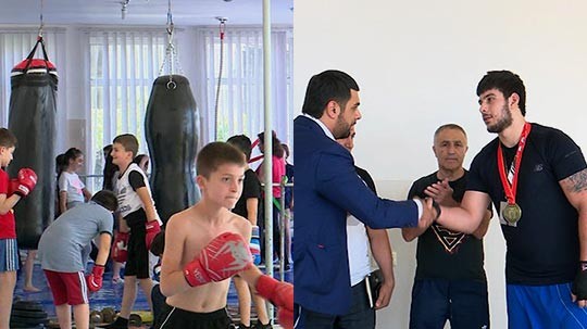 Գ.Ծառուկյանը մարզագույք է հատկացրել Նորք Մարաշի մանկապատանեկան մարզադպրոցին