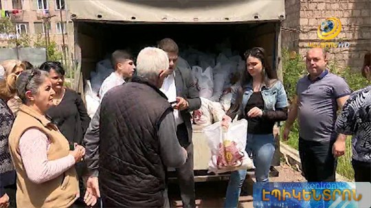 &laquo;Գ.Ծառուկյան&raquo; հիմնադրամը հերթական ակցիան է իրականացրել Արագածոտնի մարզում և Դավիթաշեն համայնքում