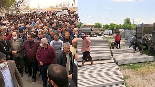 &laquo;Մուլտի գրուպ&raquo;-ը բետոնե հենասյուների 2-րդ խմբաքանակն է հատկացրել արմավիրցի խաղողագործներին