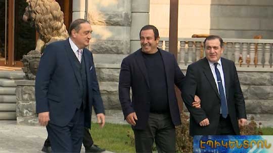 Գ.Ծառուկյանն ընդունել է &laquo;Վրացական երազանք&raquo; կոալիցիայի քաղխորհրդի անդամ Դավիդ Սագանելիձեին